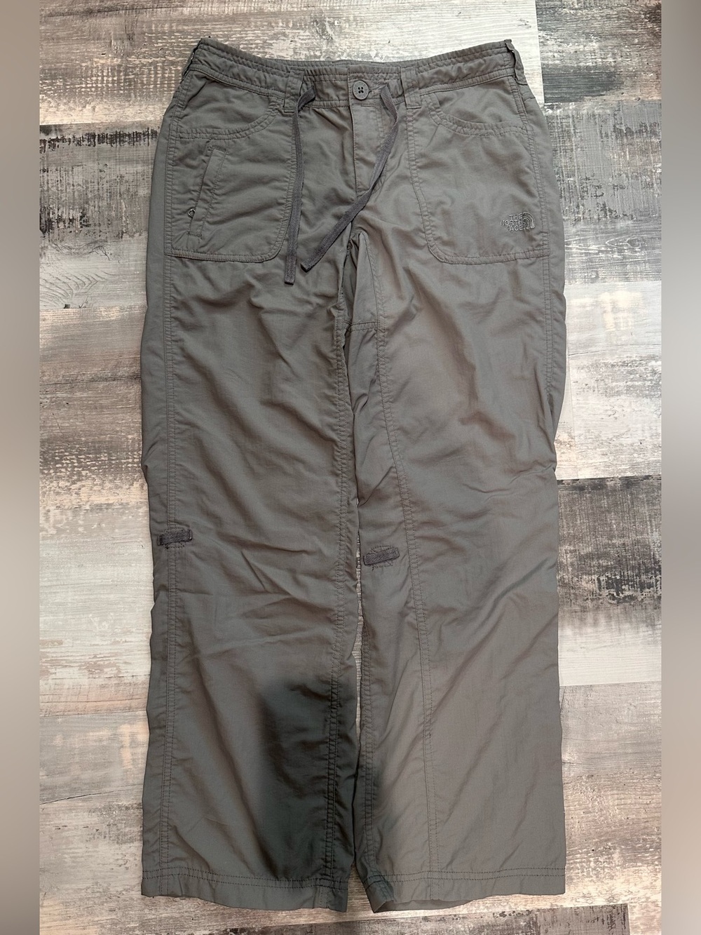 The North Face Women's Straight Leg Pants in Olive Gray